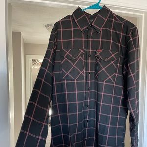 Red and black Dixxon flannel